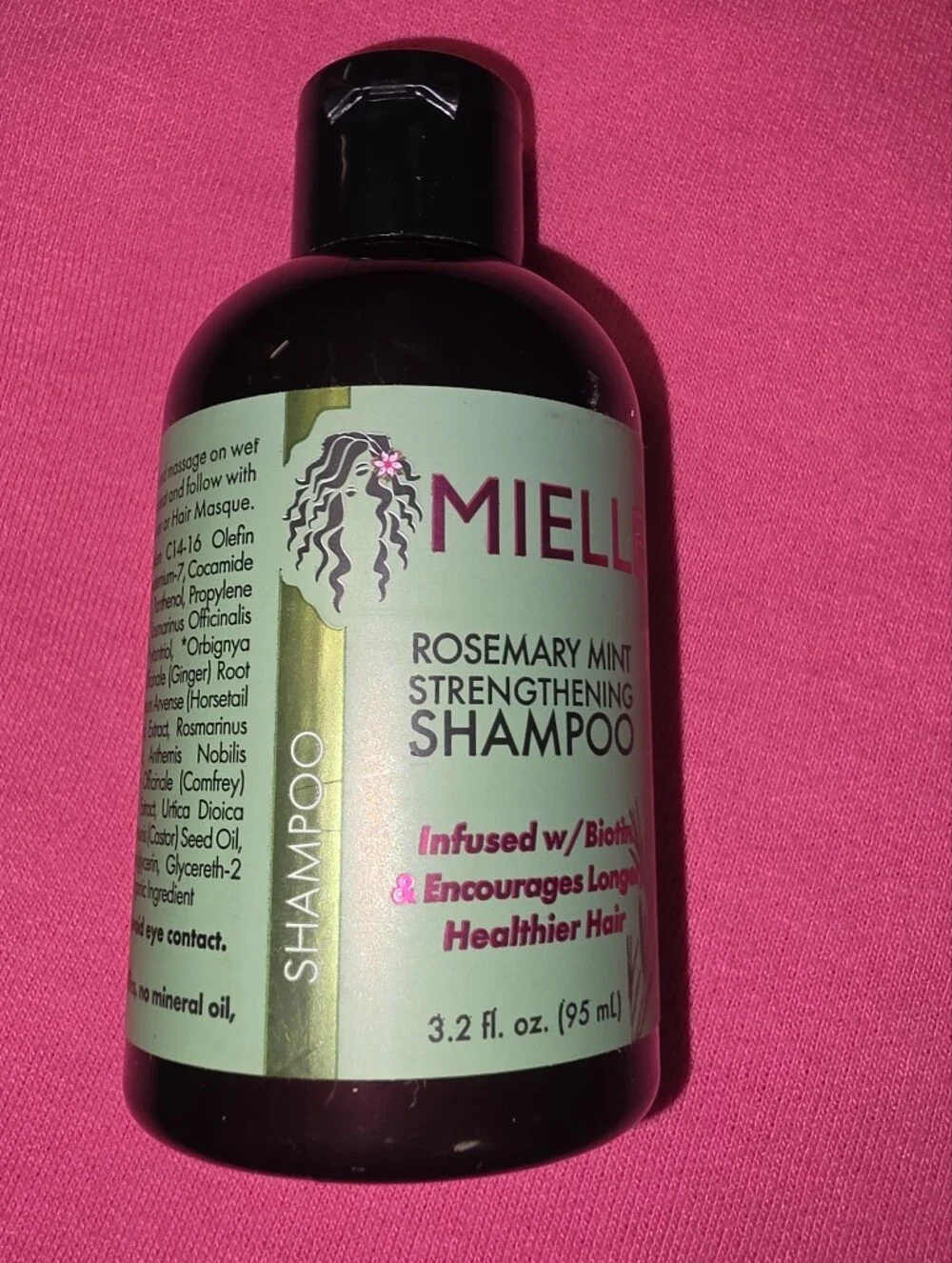 Mielle Rosemary Mint Strengthening Shampoo - Green